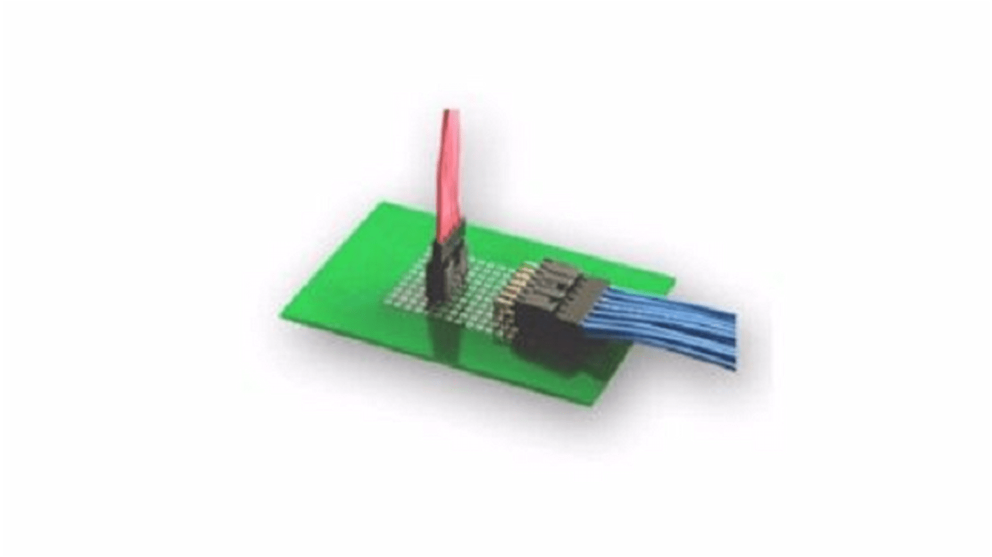 Amphenol Communications Solutions コネクタ付リード線, ピッチ