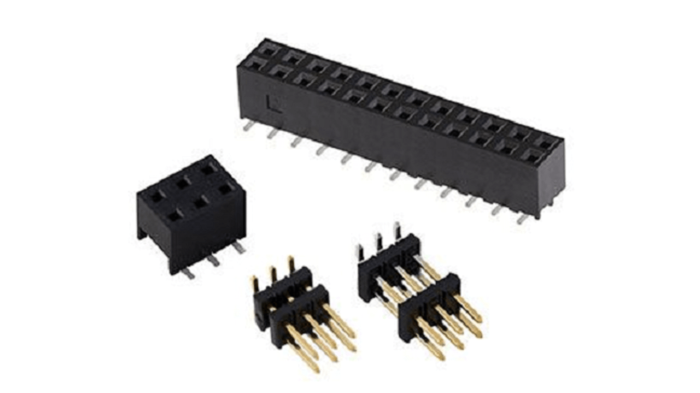Amphenol ICC Minitek Kabel-Platine Steckverbinder Raster 2mm