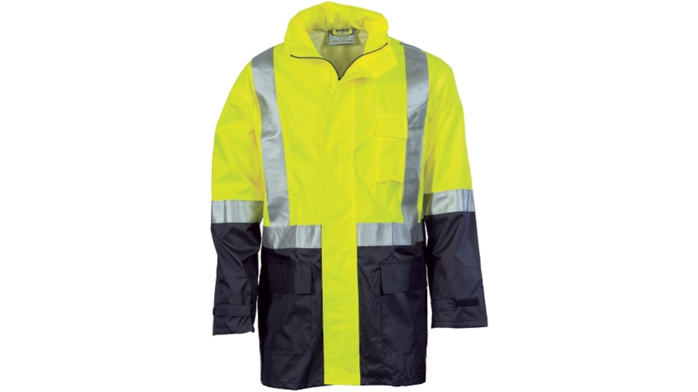DNC 3879 Yellow/Navy Unisex Hi Vis Jacket, S