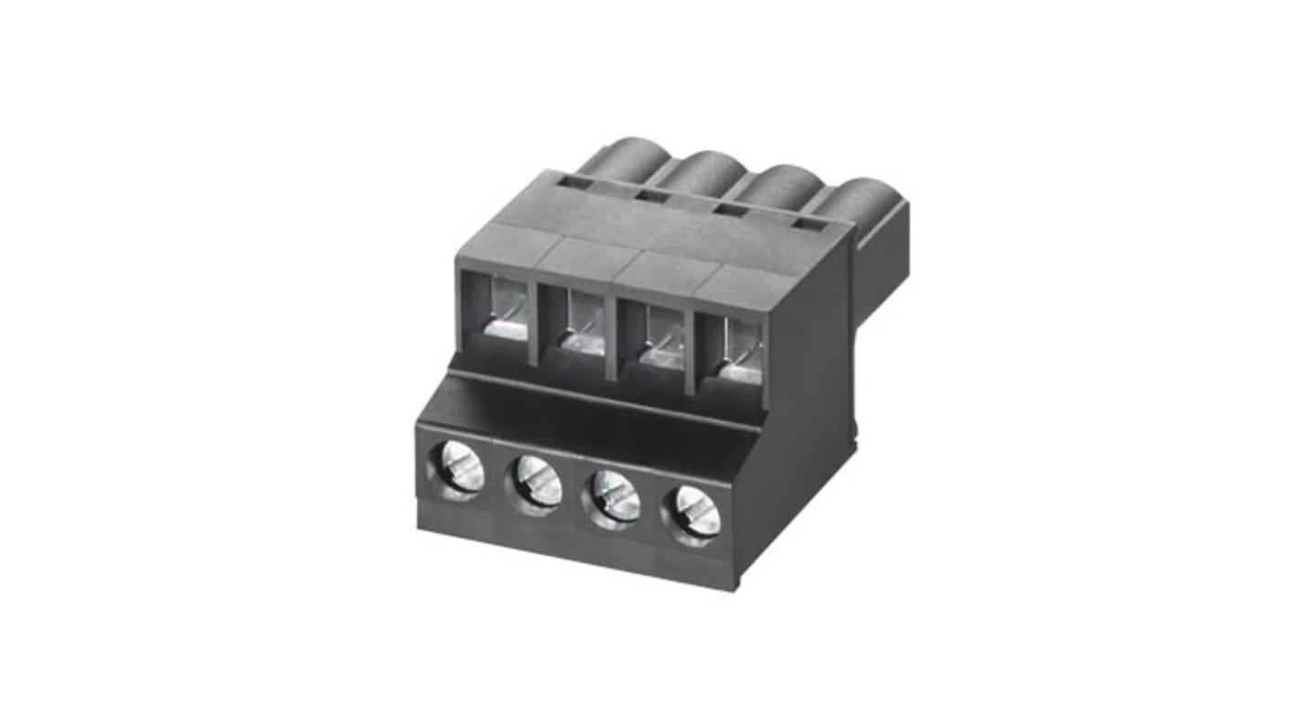 Siemens Terminal Block, 4-Way, Screw Terminal Termination