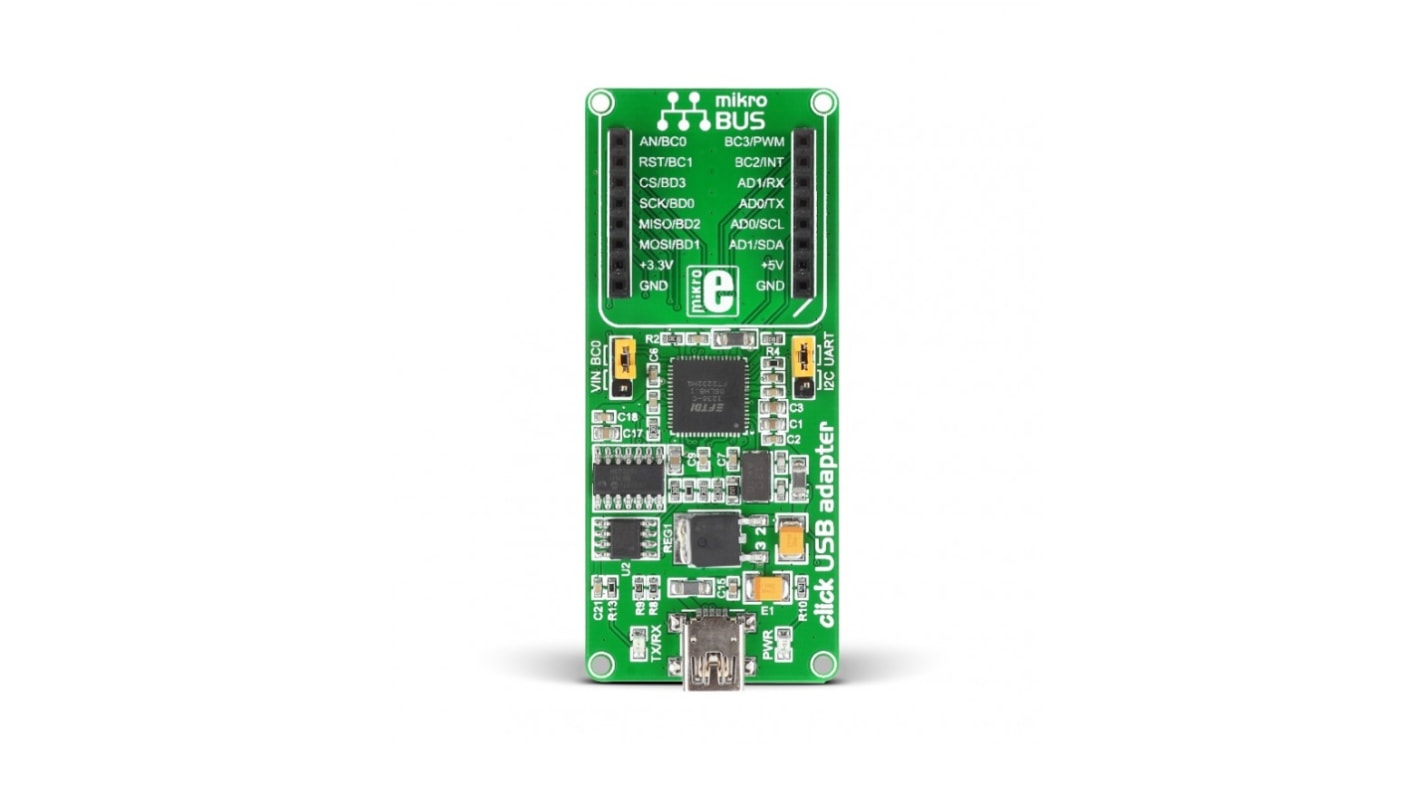 Cuadro de interfaces MikroElektronika Click USB Adapter - MIKROE-1433