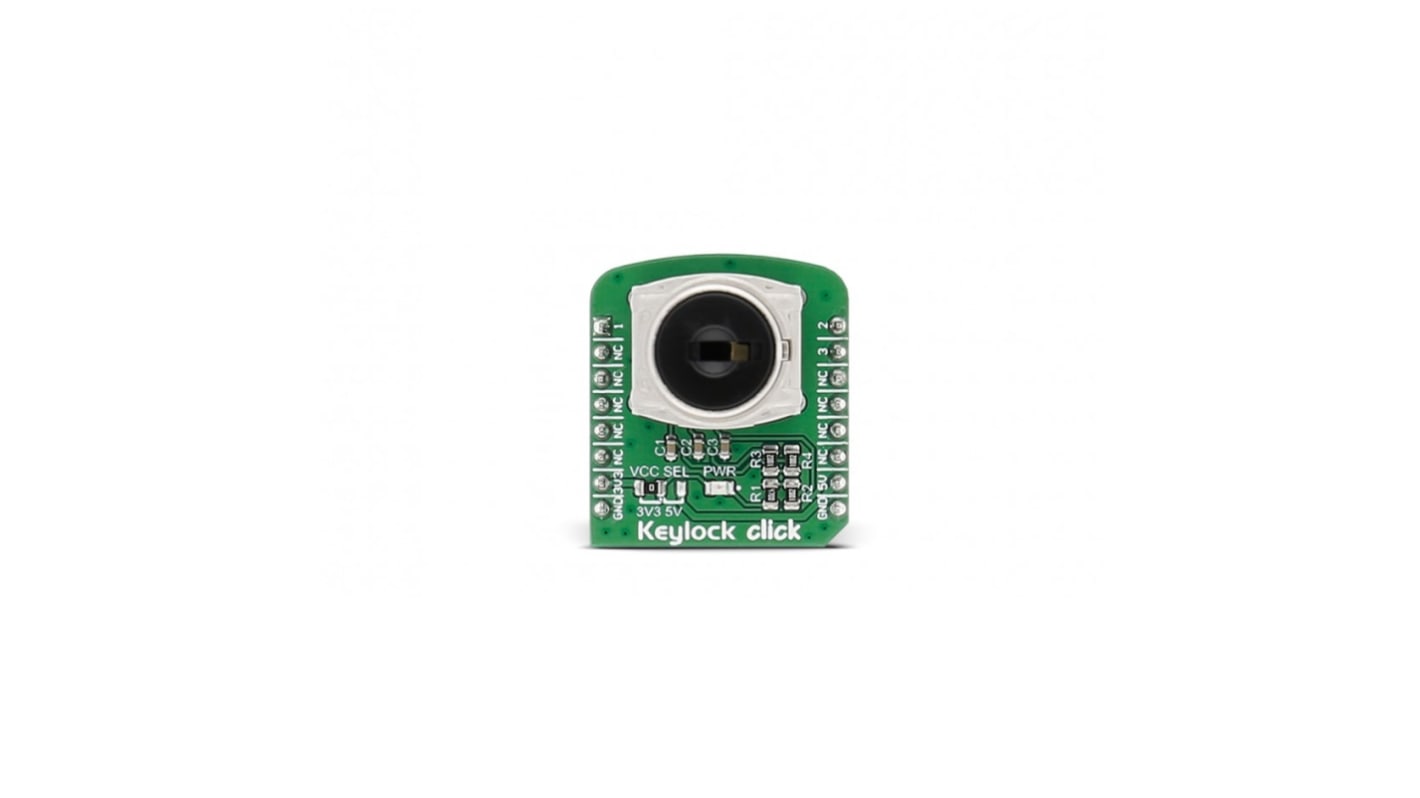 MikroElektronika HMI开发工具, Keylock Click, 开关用户界面, 用于家庭安防、工业应用