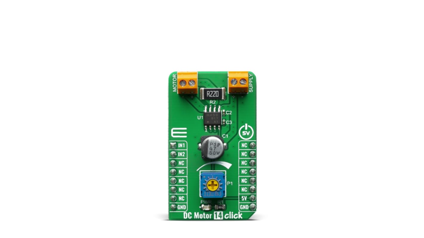 MikroElektronika DC Motor 14 Click DC Motor Driver for TB67H450FNG. for Boats, RC Cars
