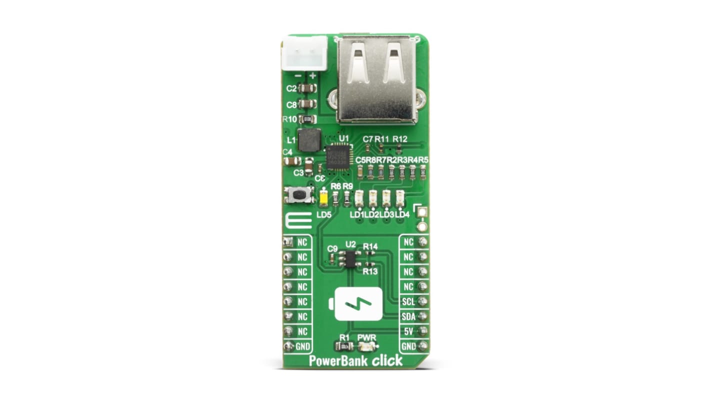 MikroElektronika PowerBank Click Battery Charger for MP2632B for Power Banks