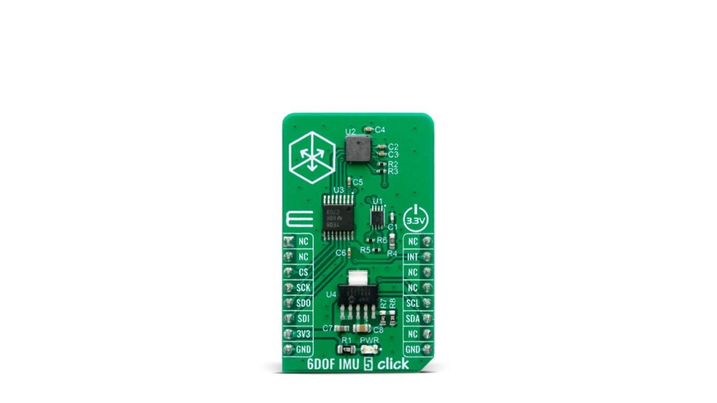 MikroElektronika 6DOF IMU 5 Click Inertial Measurement Unit (IMU) - 6 DoF mikroBus Click Board for ICM-20789