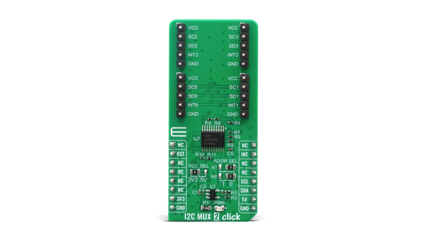 MikroElektronika I2C MUX 2 Click TCA9545A mikroBus Click Board for Router, Server MIKROE-4094