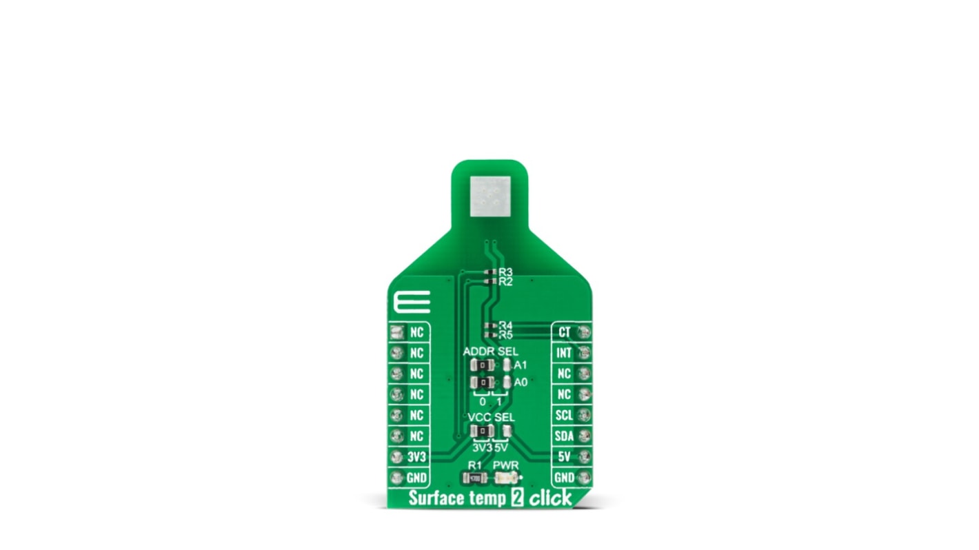MikroElektronika Surface temp 2 Click 温度传感器板, 温度传感器, ADT7422芯片