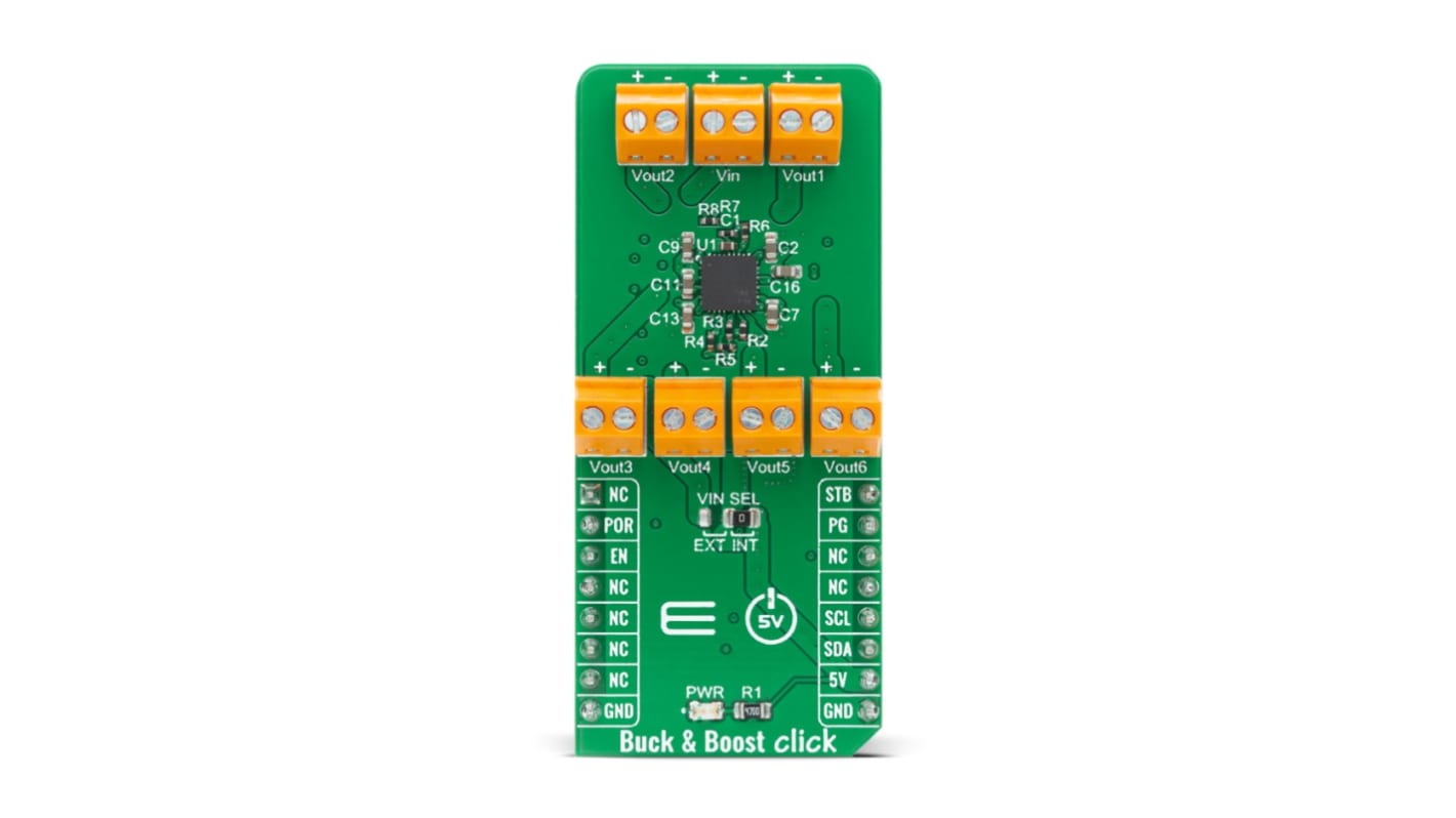 MikroElektronika Buck & Boost Click Buck-Boost Controller for MIC7401