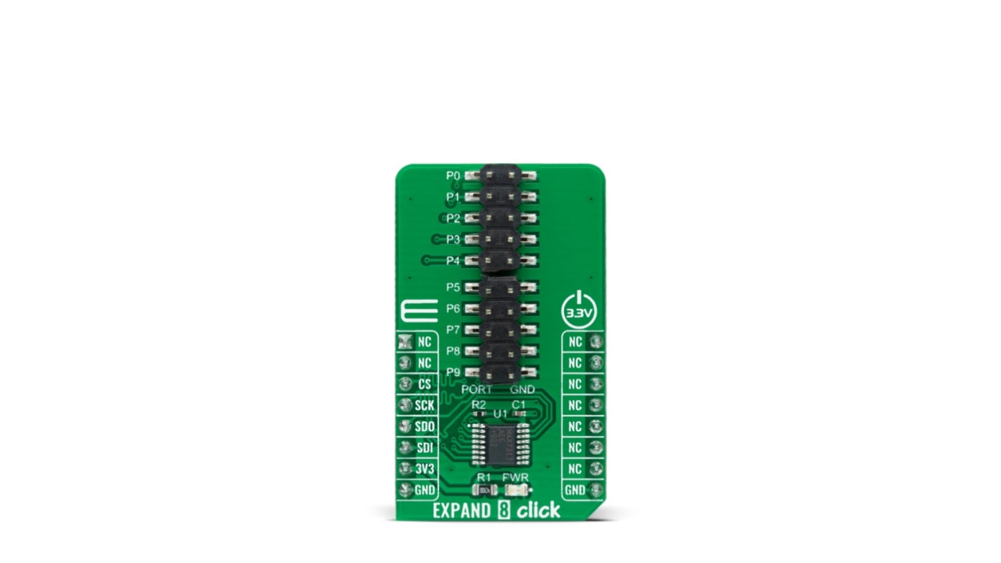MikroElektronika EXPAND 7 Click MAX7317 Sensor Add-On Board for Industrial Contollers MIKROE-4442