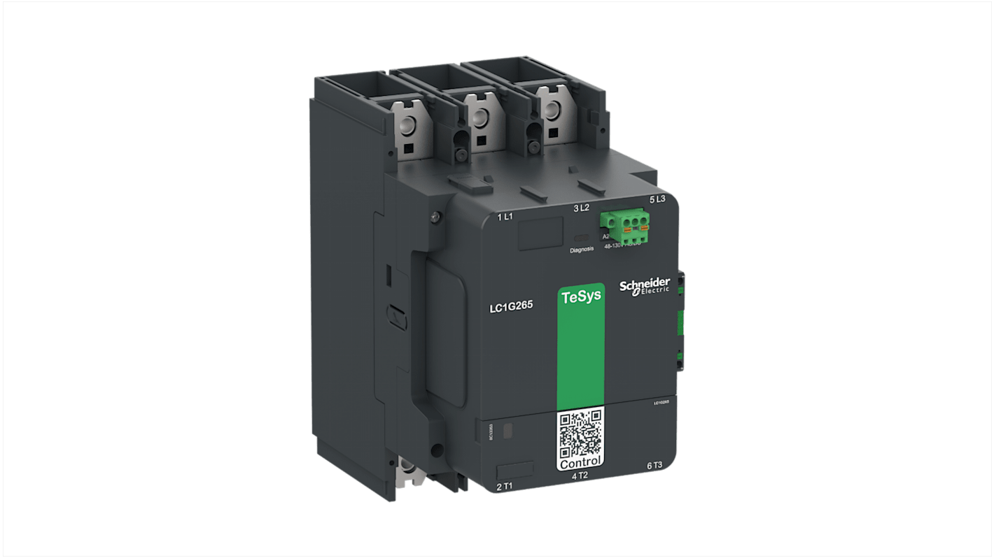 Stycznik 48 → 130 V ac/dc Schneider Electric styki: 3 385 A 1 NO + 1 NC LC1G265EHEN