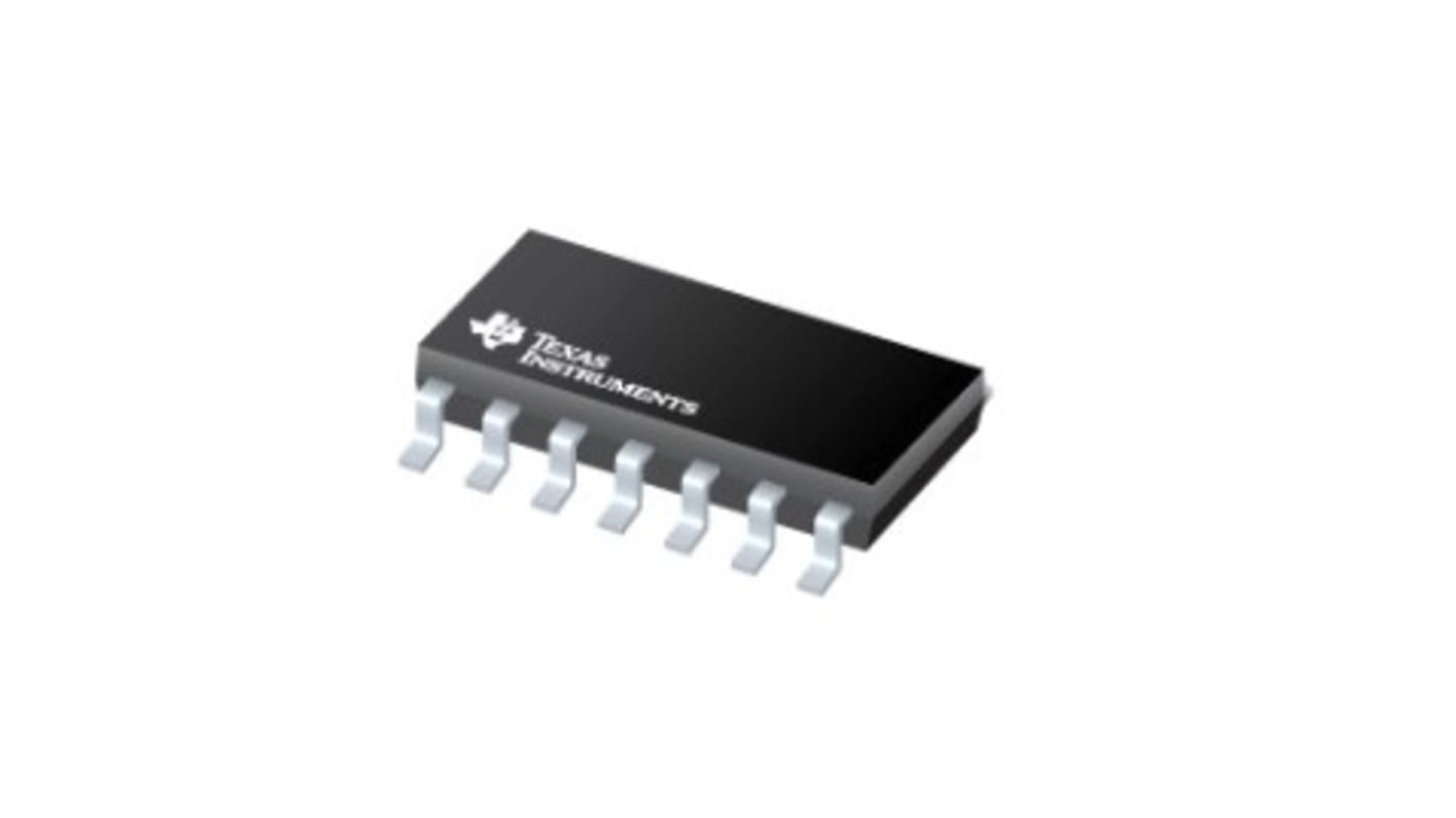 LMP7704MA/NOPB Texas Instruments, Precision, Op Amp, RRIO, 2.5MHz, 12 V, 14-Pin SOIC