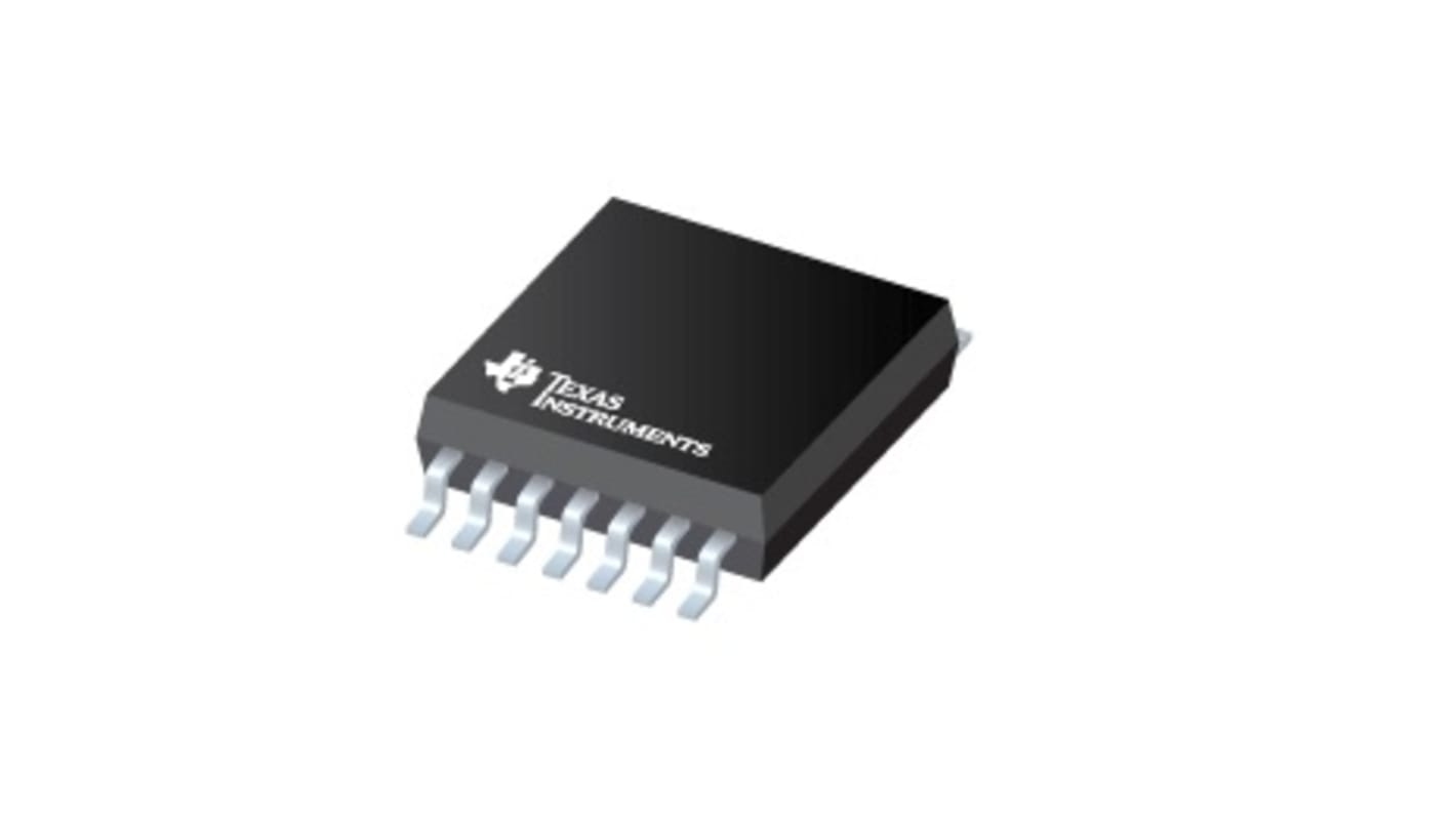 TLV4333IPWR Texas Instruments, Precision, Op Amp, RRIO, 350MHz 350 MHz, 5.5 V, 14-Pin TSSOP