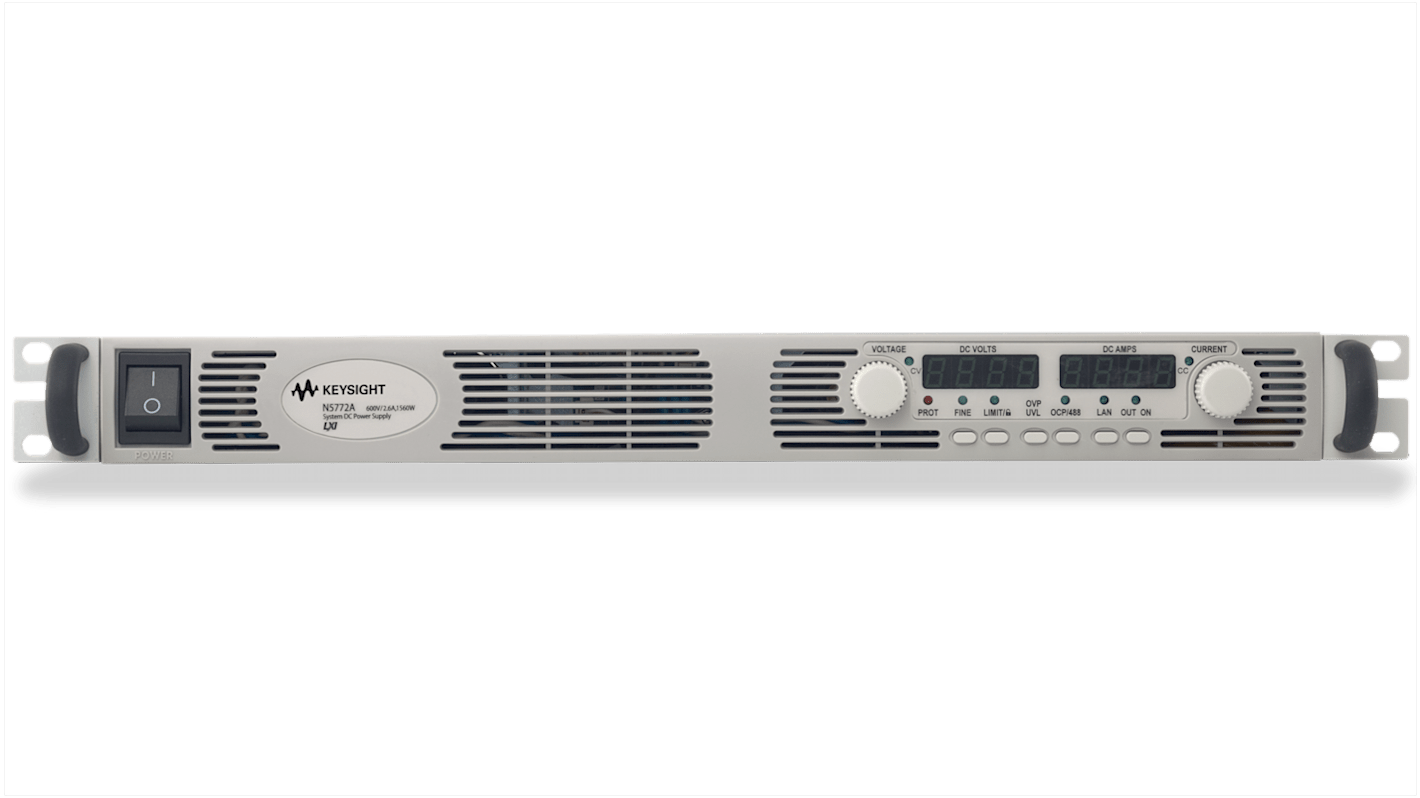 Keysight Technologies N5700 Series Bench Power Supply, 6V, 100A, 1-Output, 600W