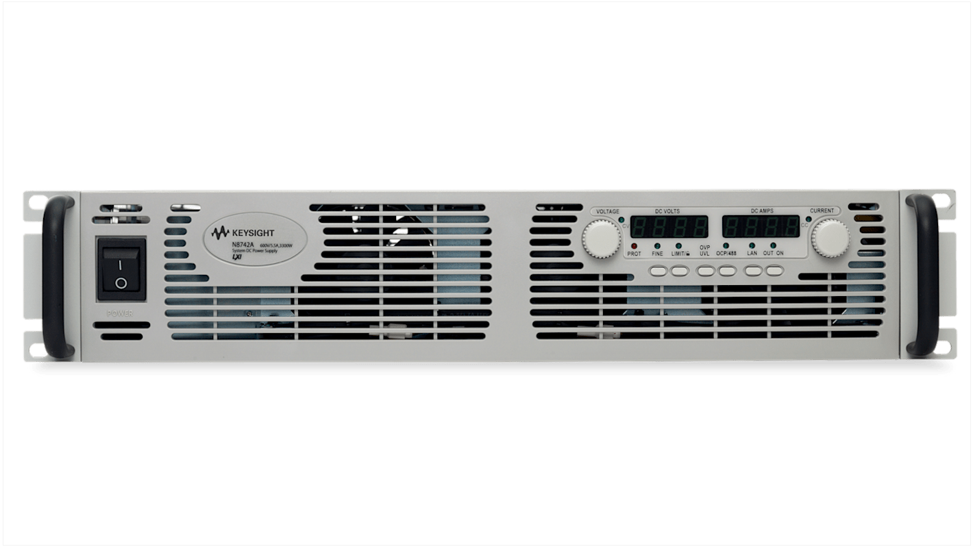 Fuente de alimentación N8736A, 1 salida, 40V, 85A, 3.4kW