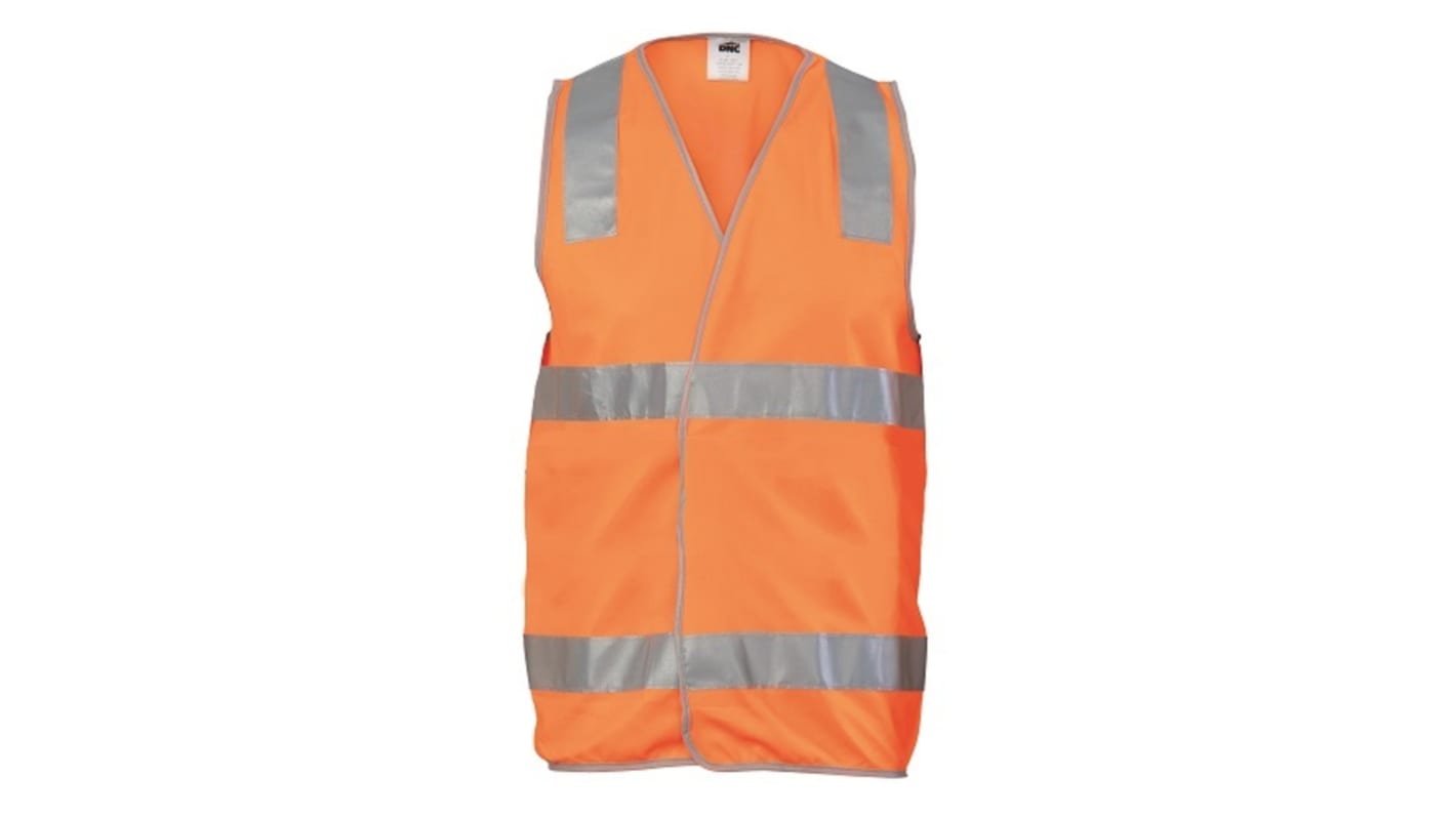 DNC Orange Hi-Vis Hi Vis Vest, XS