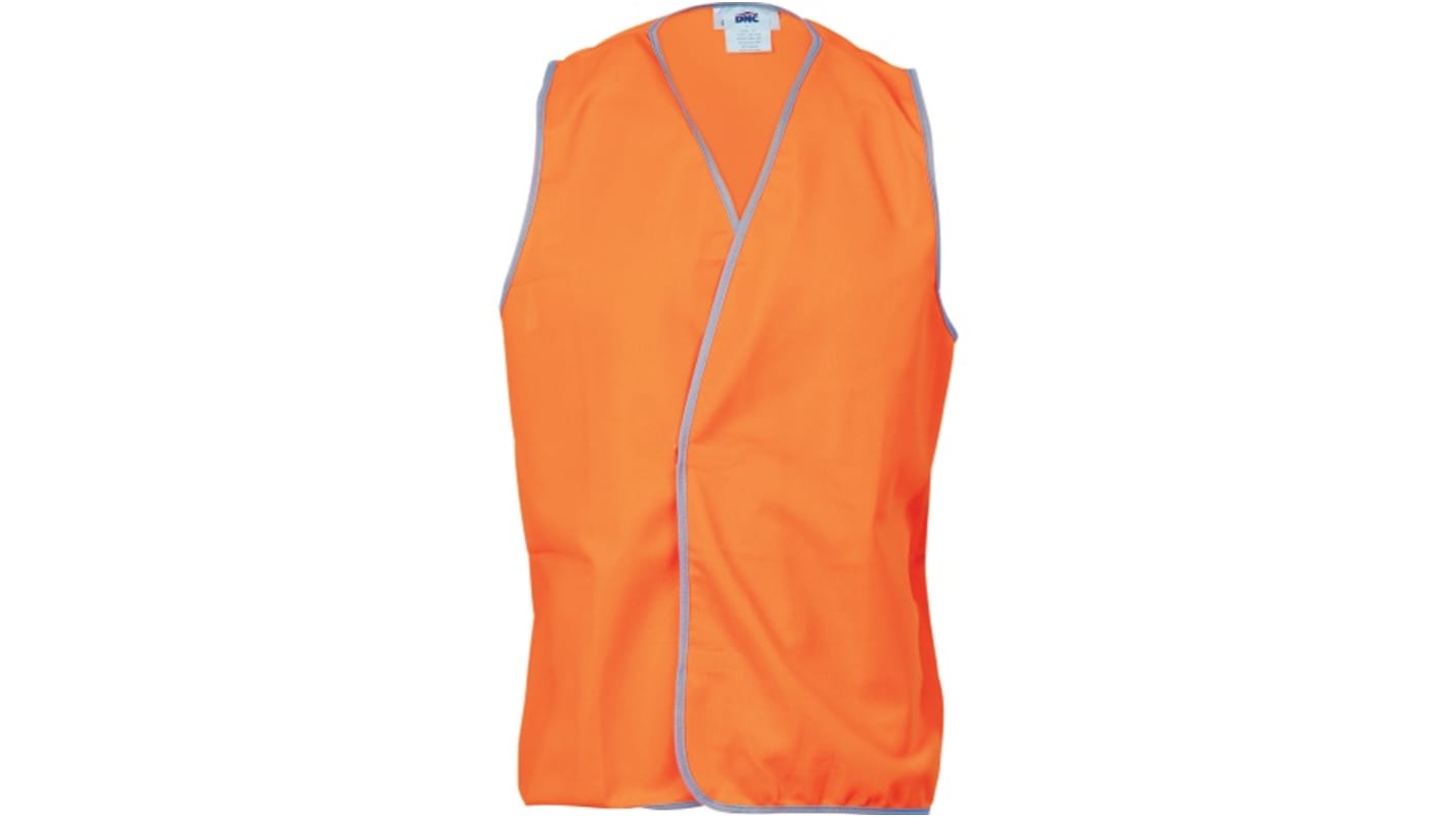 DNC Orange Hi-Vis Hi Vis Vest, XS