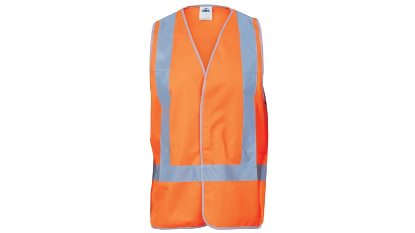 DNC Orange Hi-Vis Hi Vis Vest, L