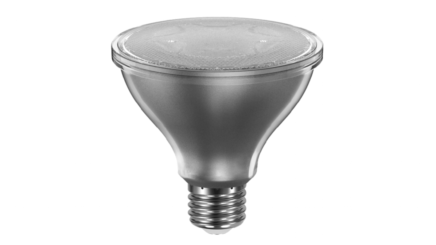 Lampada LED a riflettore SHOT con base E27, 9,5 W, col. Bianco caldo, intensità regolabile