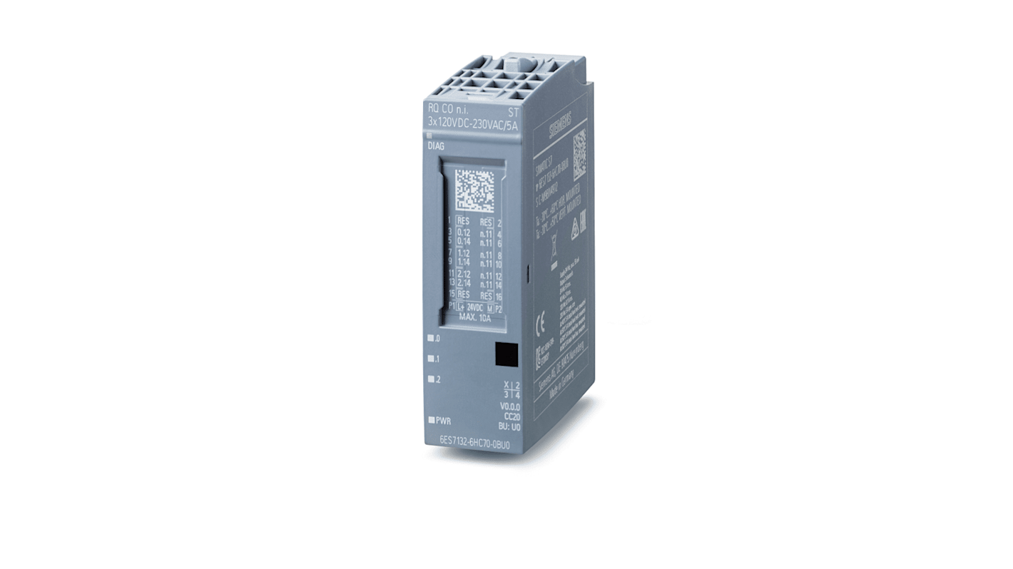 Siemens SIMATIC Digitalt udgangsmodul til brug med SIMATIC I/O-SYSTEM 3 udgange