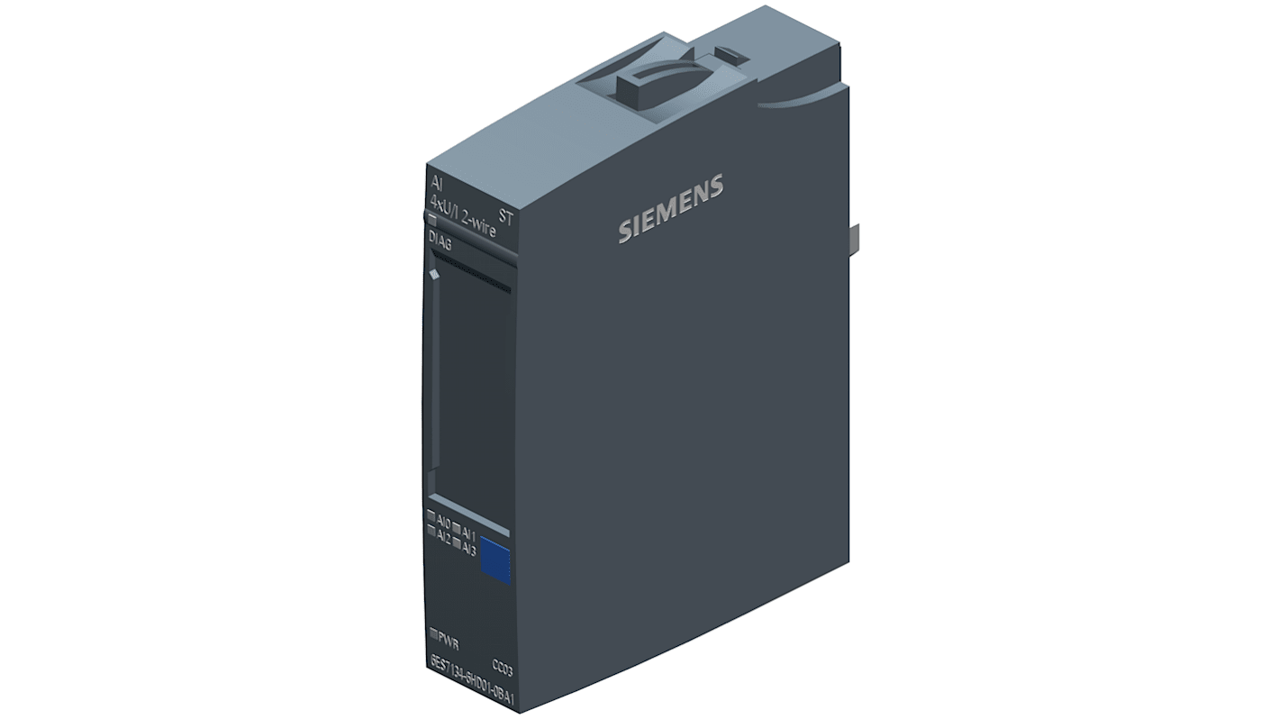 Módulo de entrada analógica Siemens 6ES71, 24 V, para usar con Sistema de E/S SIMATIC tipo Analógico