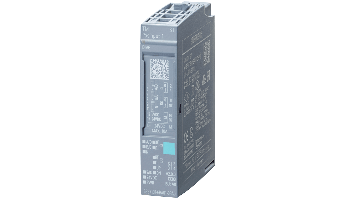 Siemens 6ES713 Series Counter for Use with SIMATIC I/O System, Digital