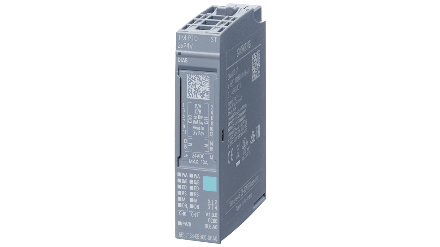 Siemens 6ES713 Series Interface Module for Use with SIMATIC I/O System, Digital, Digital