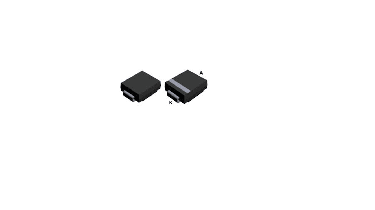 STMicroelectronics TVS-Diode Bi-Directional Einfach, SMD DO-214AB (SMC)