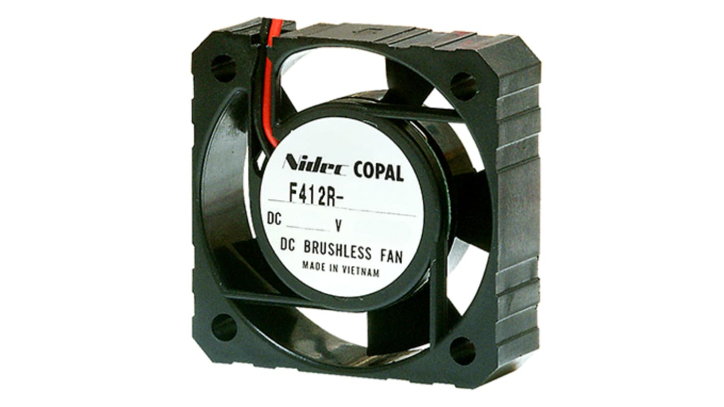 NIDEC COPAL ELECTRONICS GMBH DC-Axiallüfter, 12 V dc / 720mW
