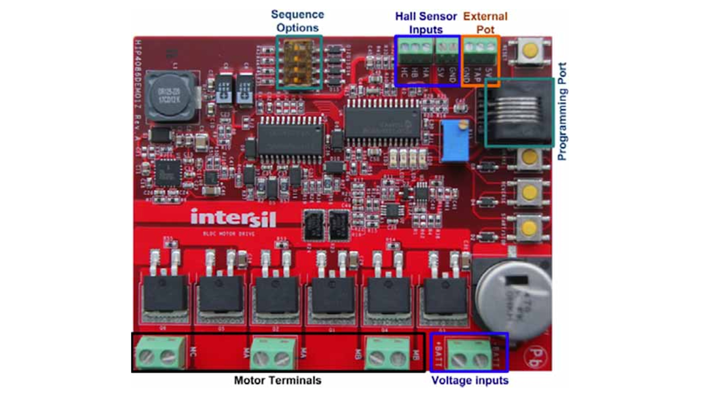 ルネサス エレクトロニクス デモボード, デモンストレーションボード, MOSFETドライバ, HIP4086DEMO1Z