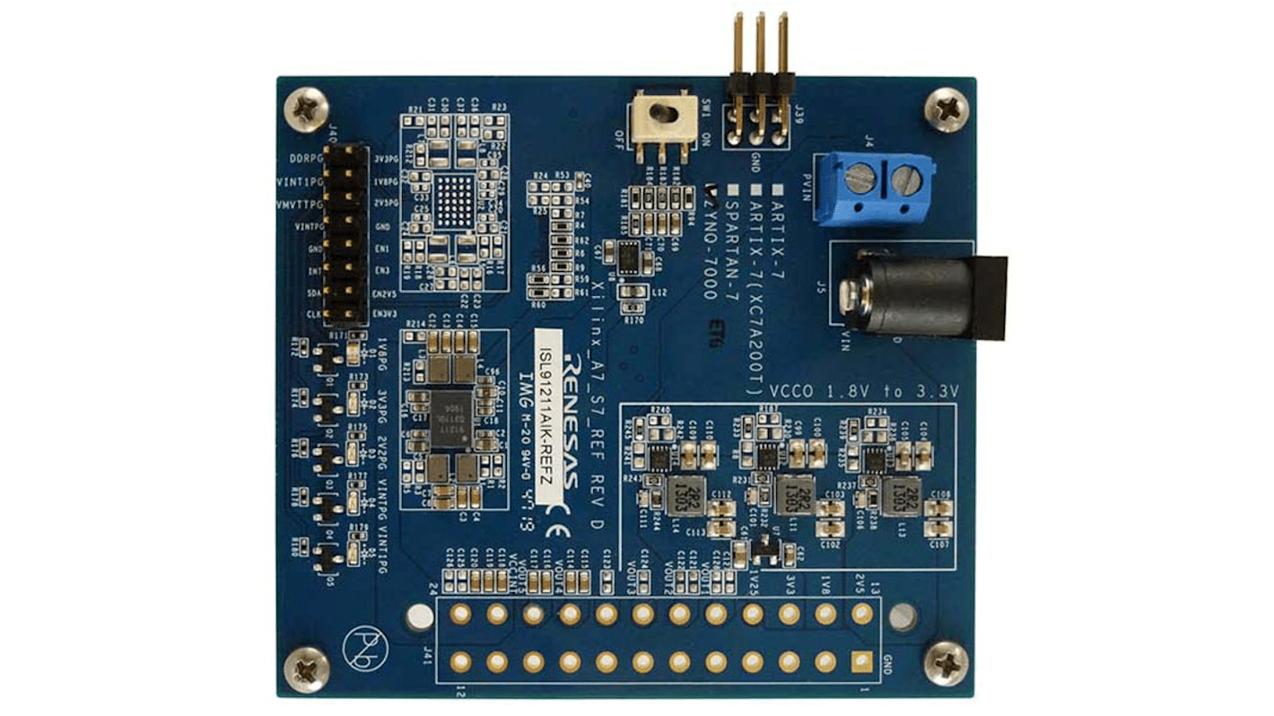 Renesas Electronics 電源ボード, リファレンスデザイン, 電力管理, ISL91211AIK 用, ISL91211AIK-REFZ