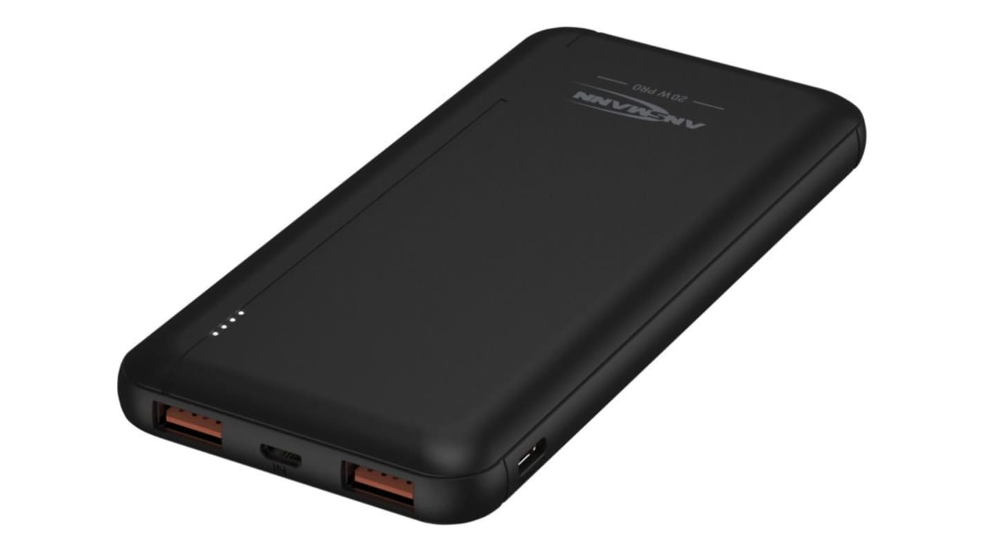 Ansmann 10Ah 5 12V Power Bank Portable Charger