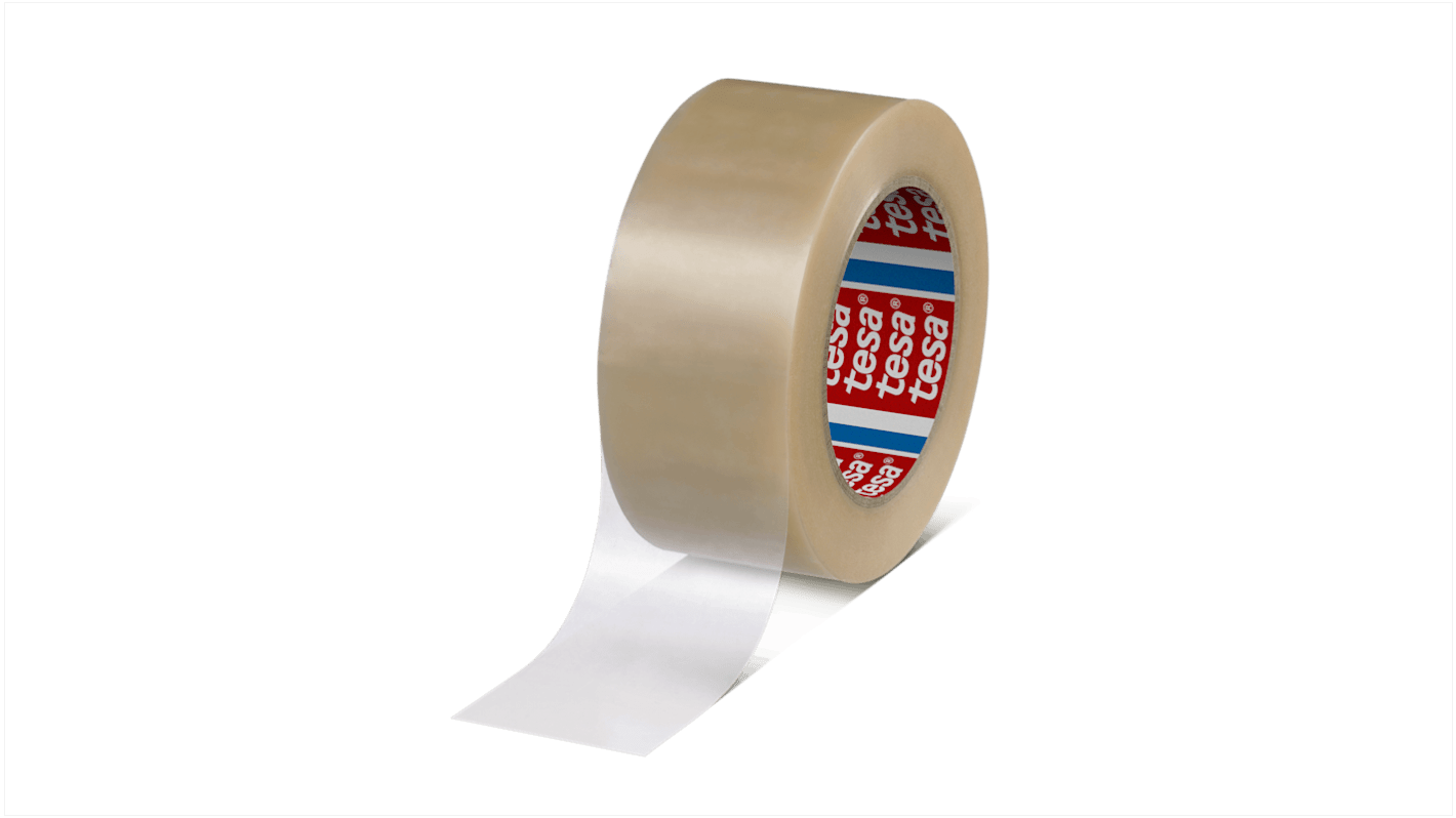 Tesa 4122 Duct Tape, 66m x 50mm, Transparent