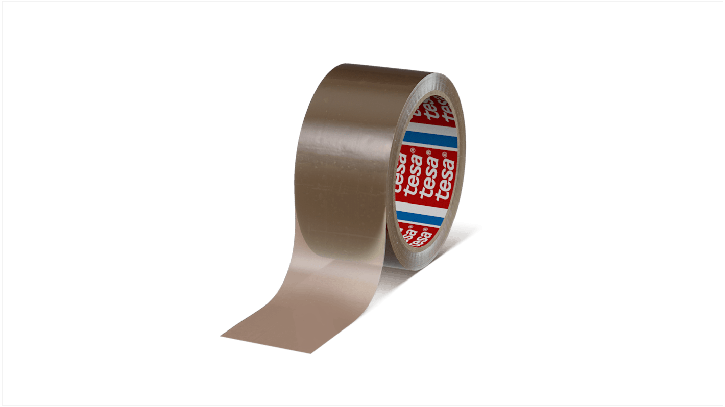 Tesa 4280 Brown Packing Tape, 66m x 48mm