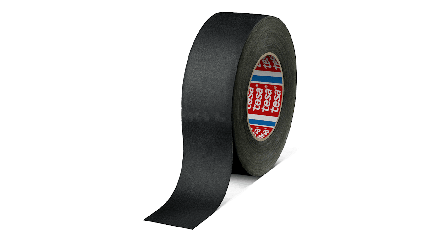 Tesa Tesa 4541 4541 Cloth Tape, 50m x 50mm, Black