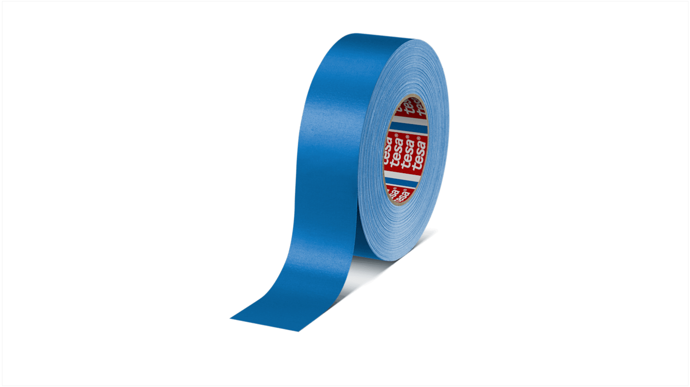 Tesa 4651 Cloth Tape, 50m x 50mm, Blue