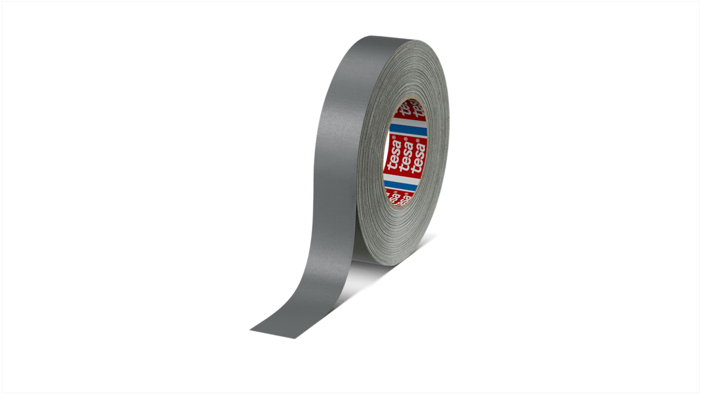 Tesa 4651 Cloth Tape, 50m x 30mm, Grey