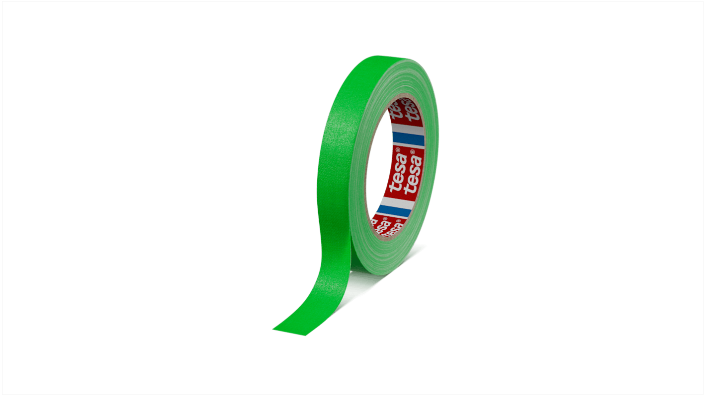 Tesa 4671 Gewebeband, Grün, Acryl beschichtet, 0.28mm x 19mm x 25m