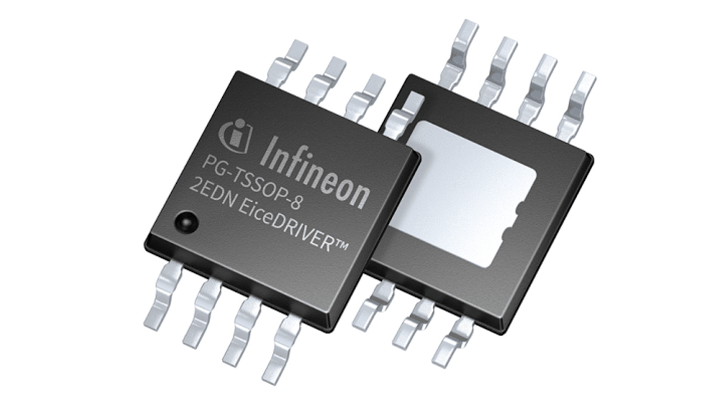 Infineon 2EDN7434RXTMA1 MOSFET Gate Driver, 5 A, 20V 8-Pin, TSSOP