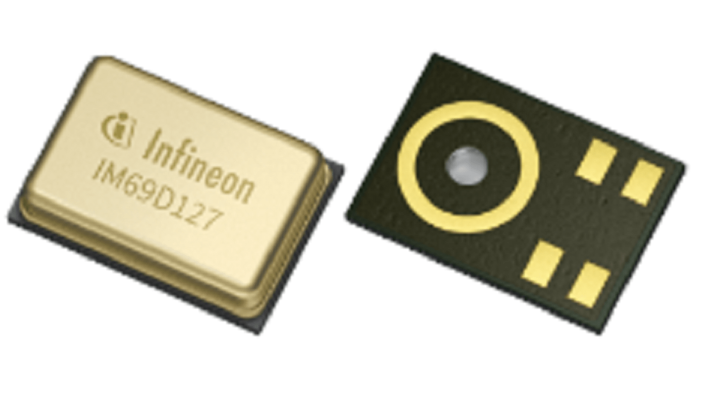 Infineon Microphone, Omni-Directional, Analogue Output