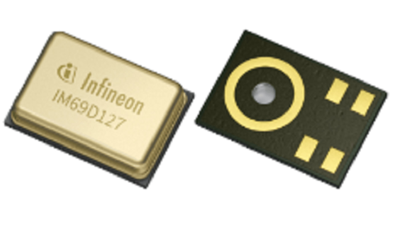 Infineon Mikrofon, Retningsuafhængig, Analog Udgang