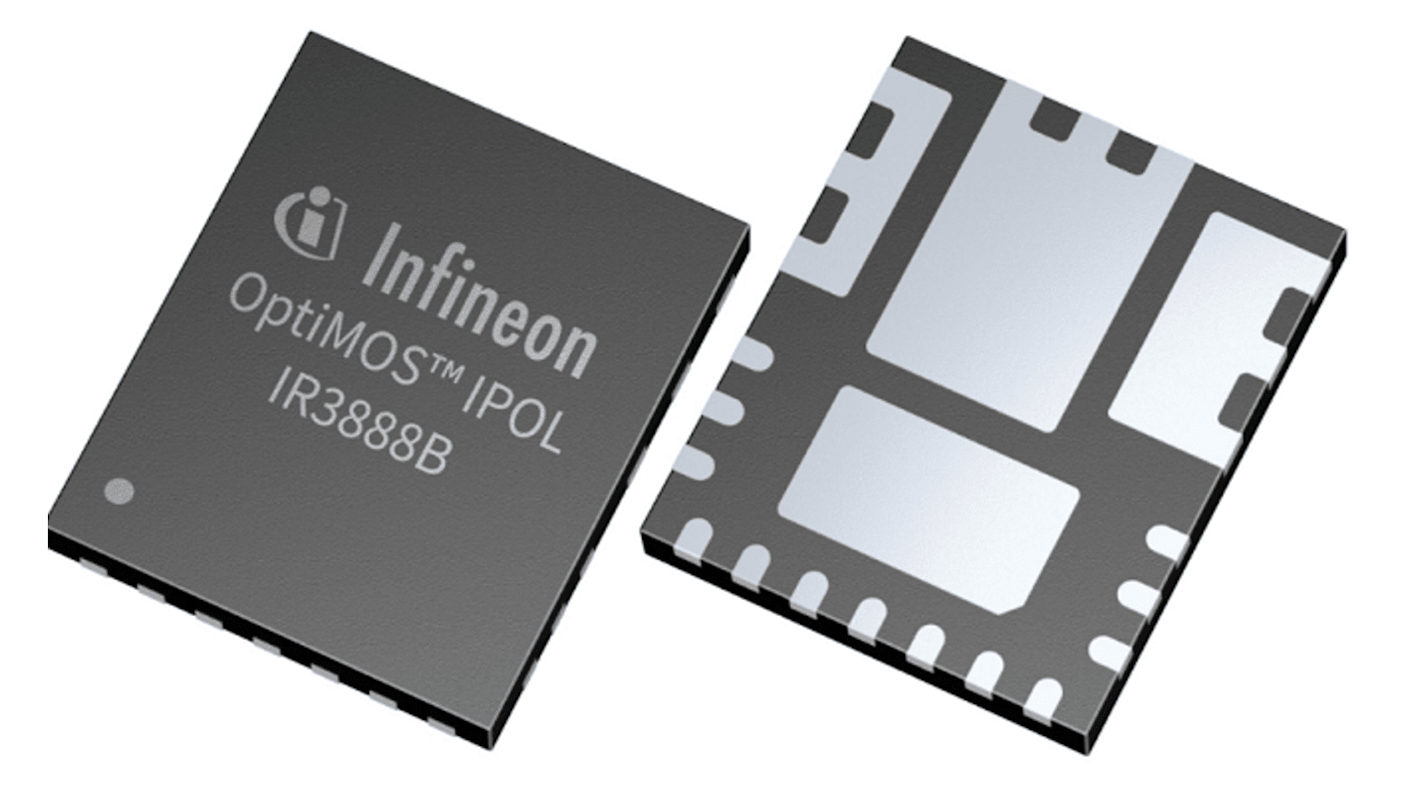 Infineon 直流-直流稳压芯片, 6 V输出, 16A最大输出, 单路输出, 1%精度