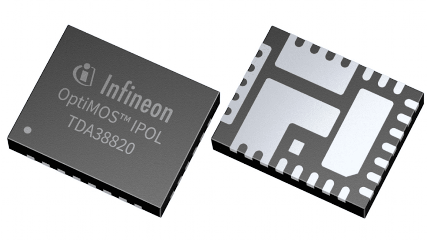 Infineon 直流-直流稳压芯片, 6 V输出, 20A最大输出, 单路输出, 1%精度