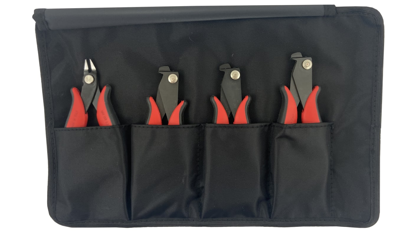 RS PRO 4-Piece Plier Set
