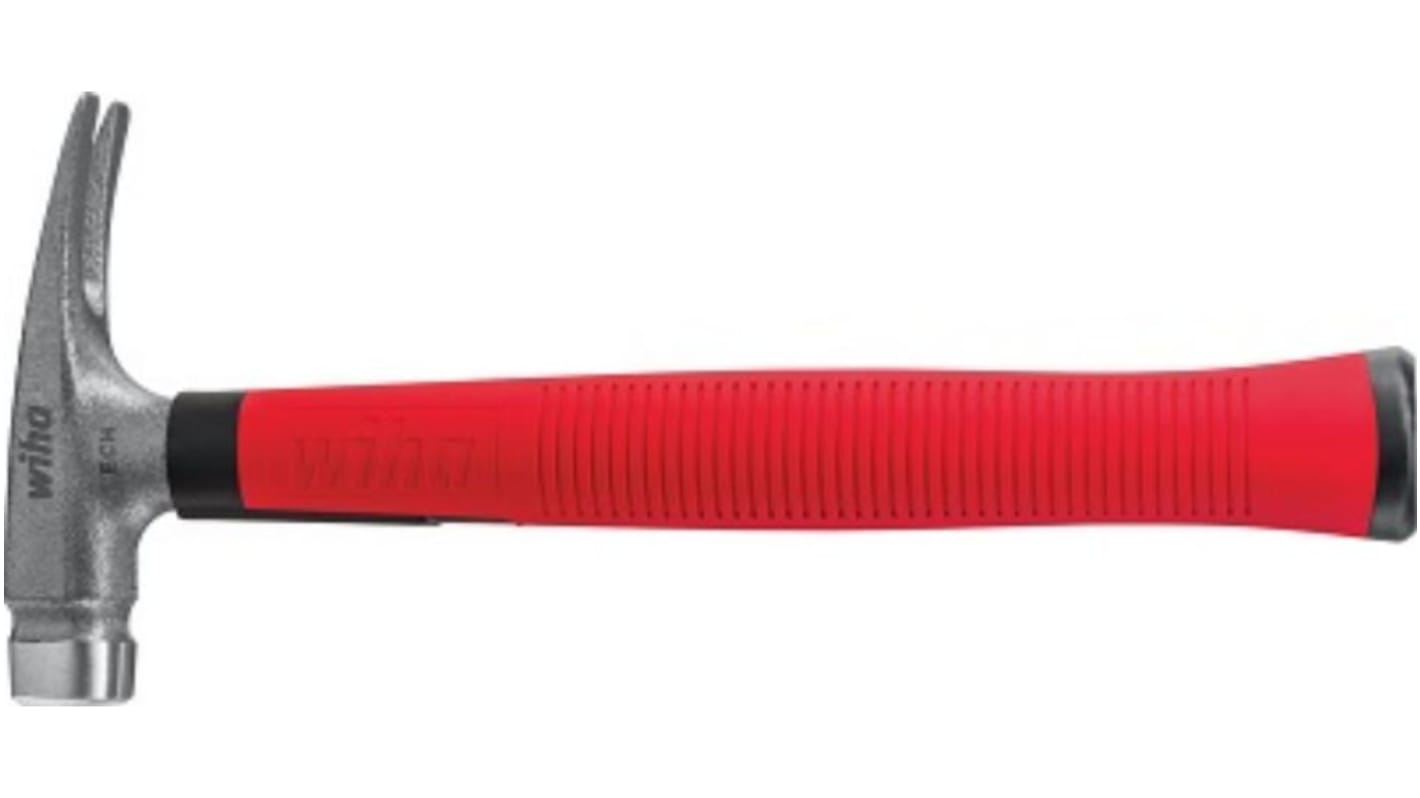 Wiha Hammer, Klauenhammer Flach aus Stahl 300g 283 mm