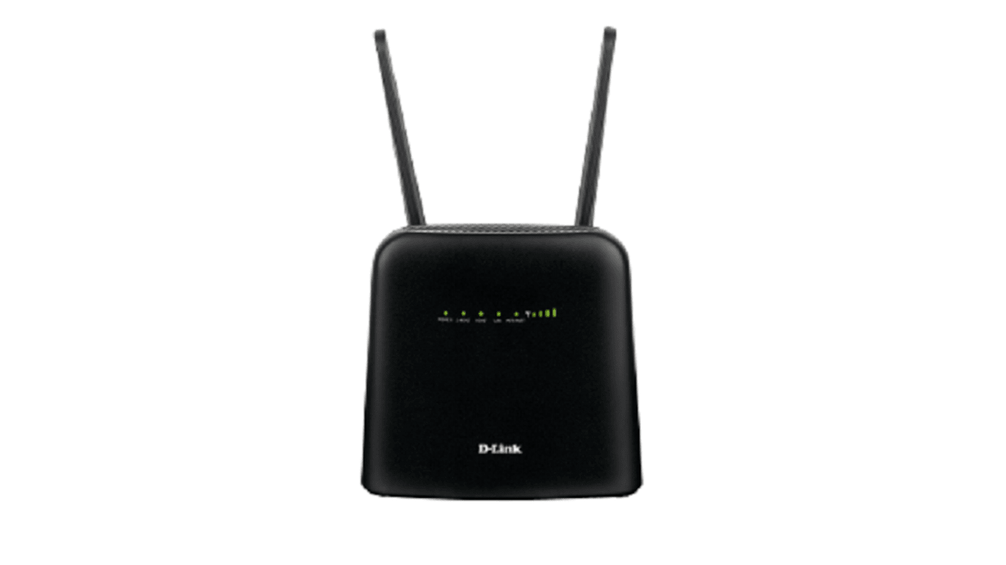 D-Link LTE Cat7 Wi-Fi AC1200 Router WLAN Router 4G LTE, WiFi 300Mbit/s 2.4GHz AC1200 802,11ac/n/g/b/a 1200Mbit/s 2-Port
