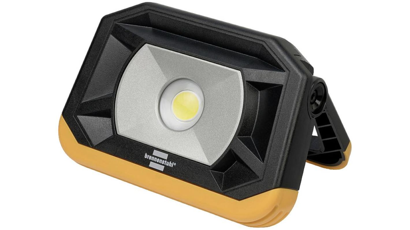 Brennenstuhl PF LED Baustrahler Arbeitsleuchte 3,7 V Akku / 8,5 W 1000 Lumen, 139 mm x 94mm x 33 mm