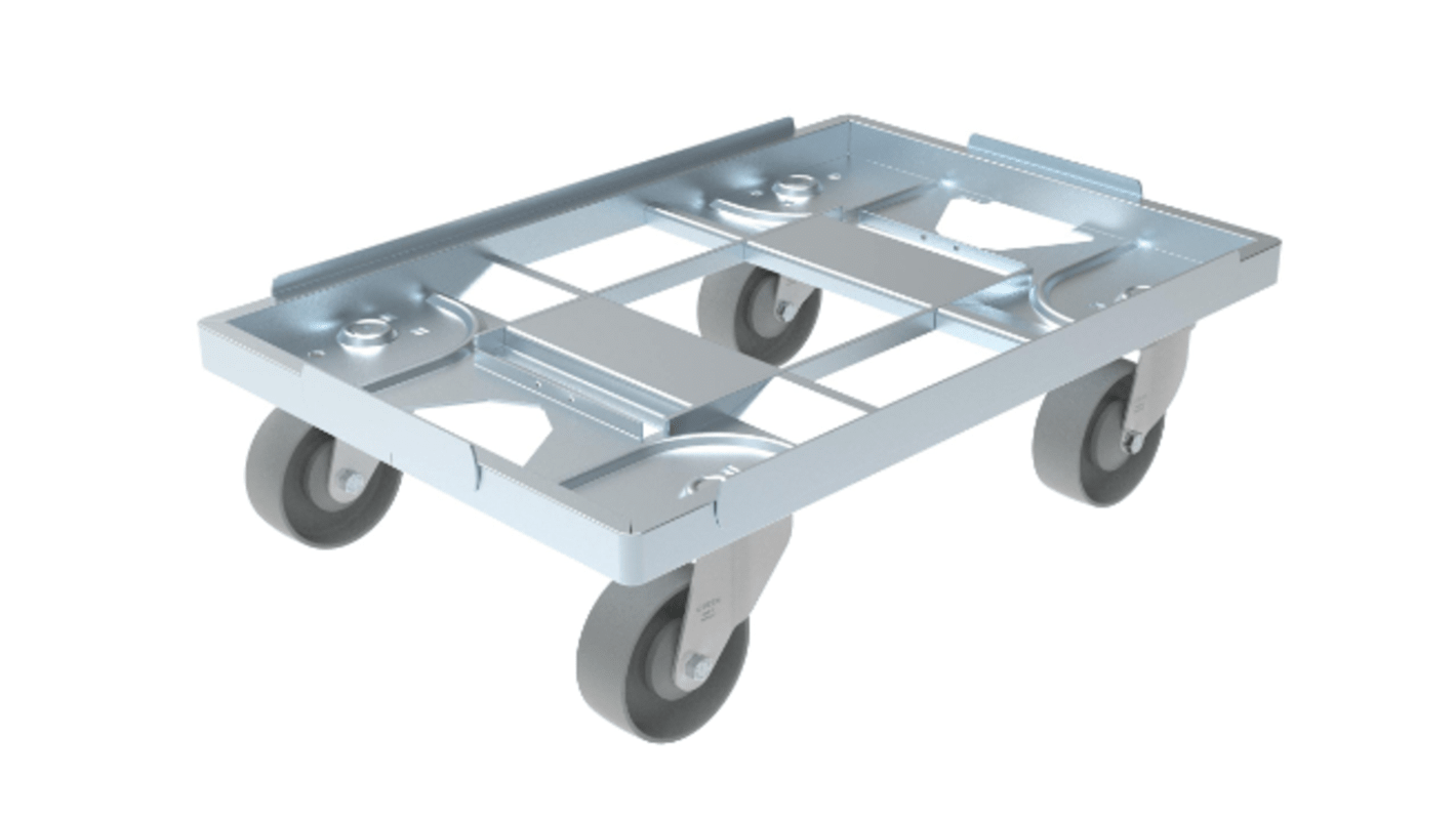 RS PRO Steel Dolly, 300kg Load, 400mm W x 600mm L