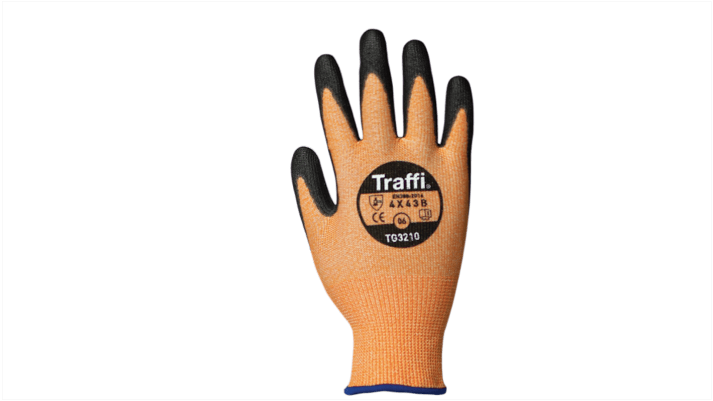 Traffi 防刃手袋 橙 TG3210-07