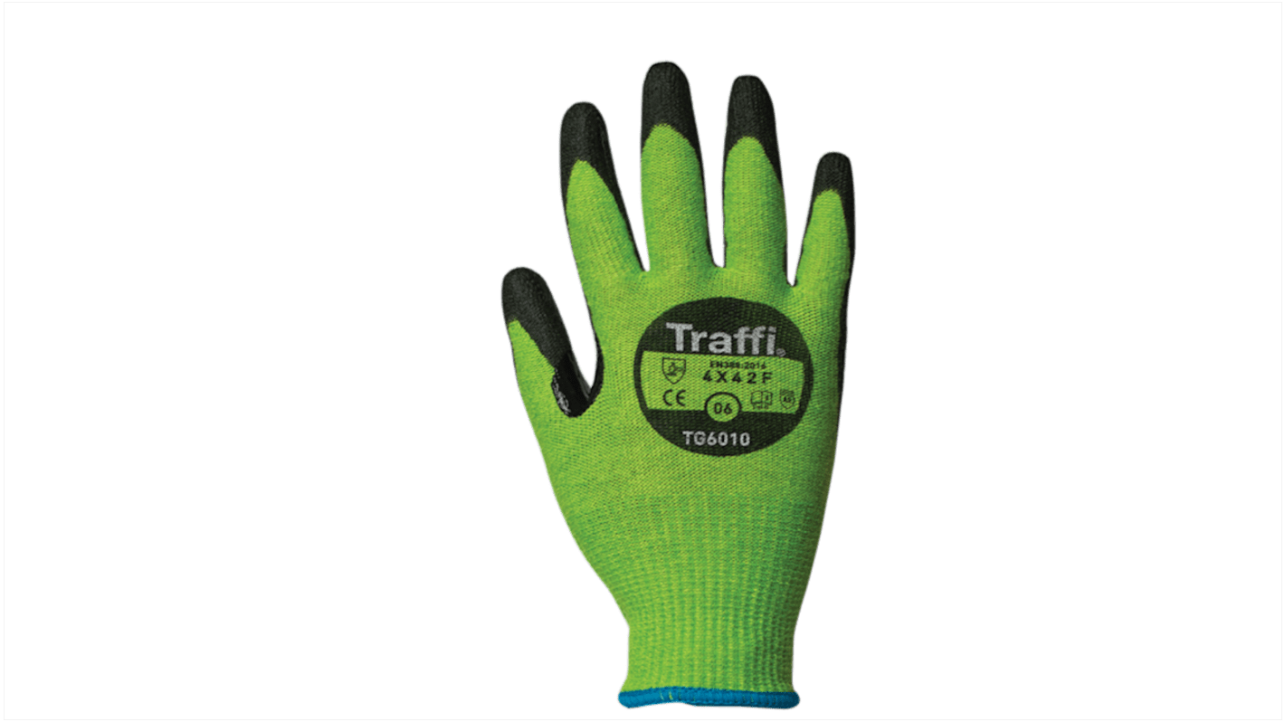 Traffi 防刃手袋 緑 TG6010-06