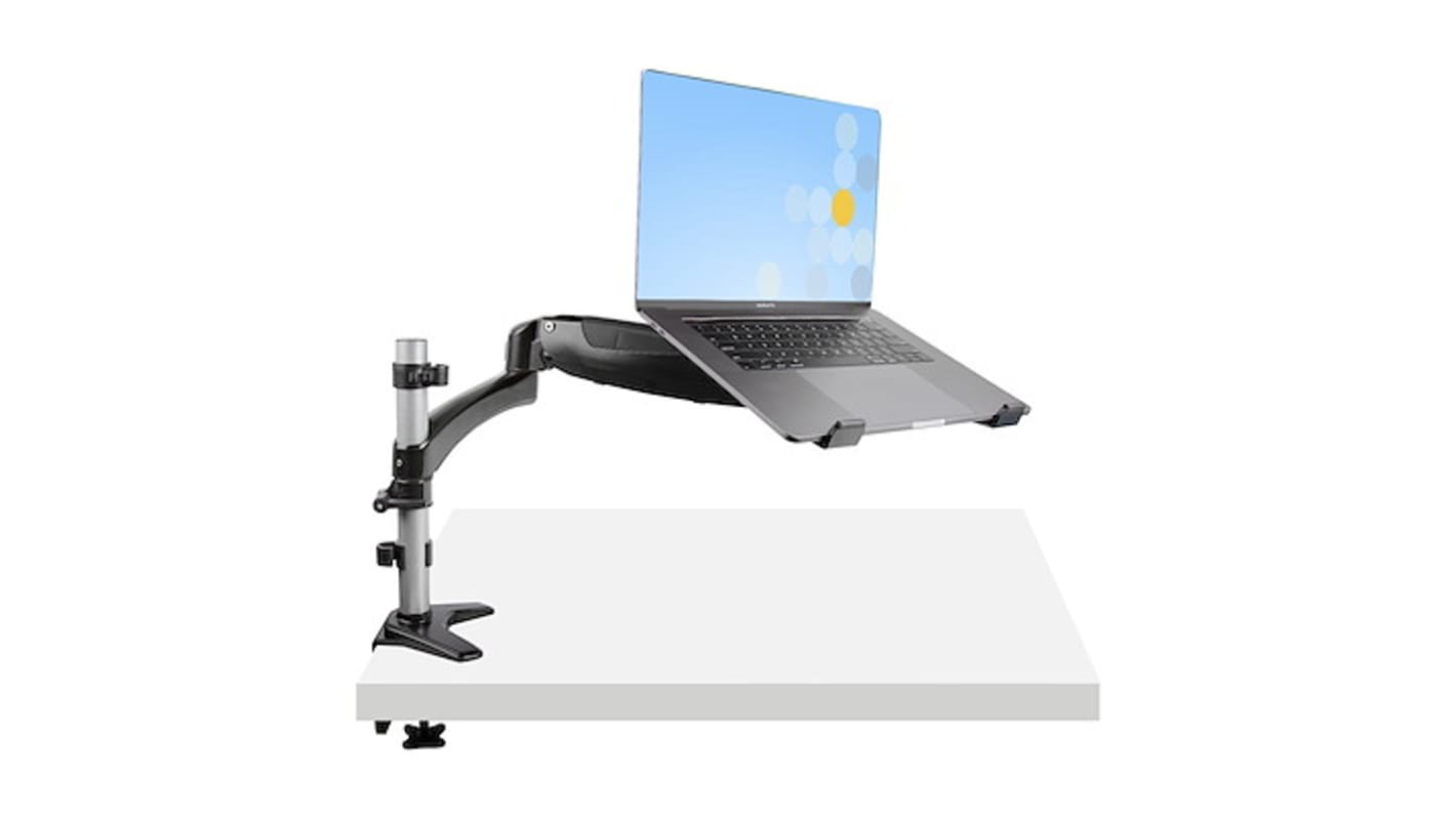StarTech.com Desk Mounting Monitor Arm, Laptop Tray for 1 x Screen, 34in Screen Size
